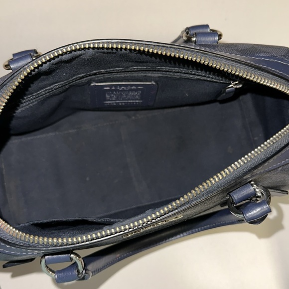 SOLD🔥🔥🔥Coach Rowan Satchel In Signature Canvas Crossbody Bag - Picture 13 of 16